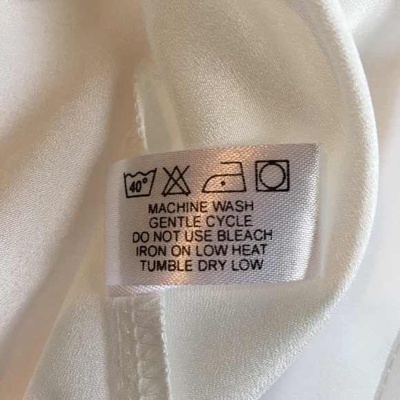 Violet & Claire sheer ivory studded blouse NWT - Picture 5 of 5